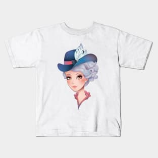 Feather Hat Kids T-Shirt